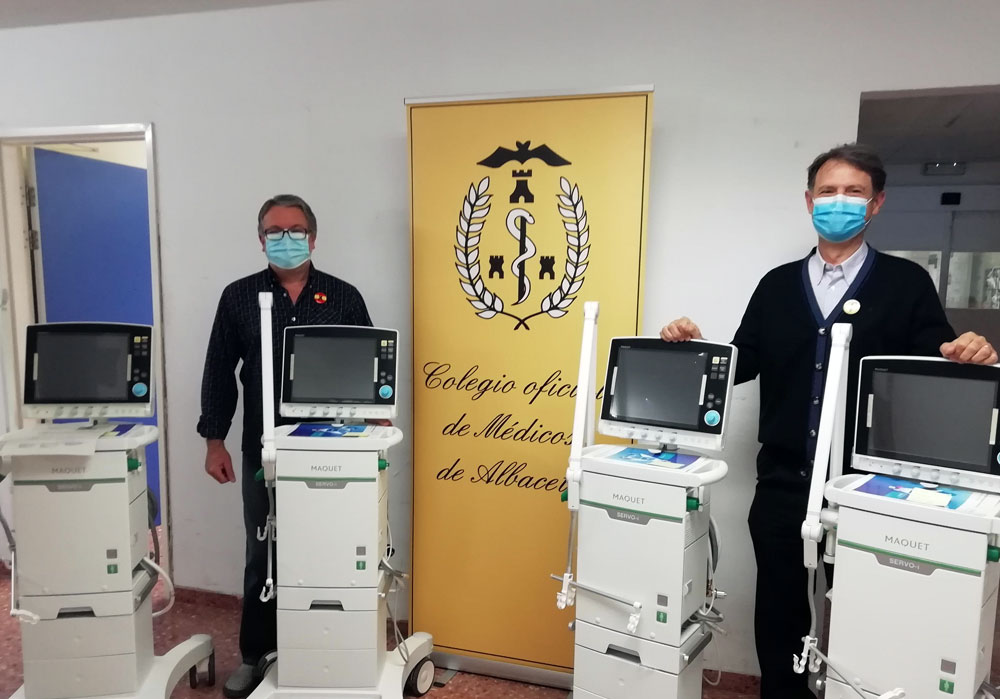 Colegio Médicos respiradores Albacete