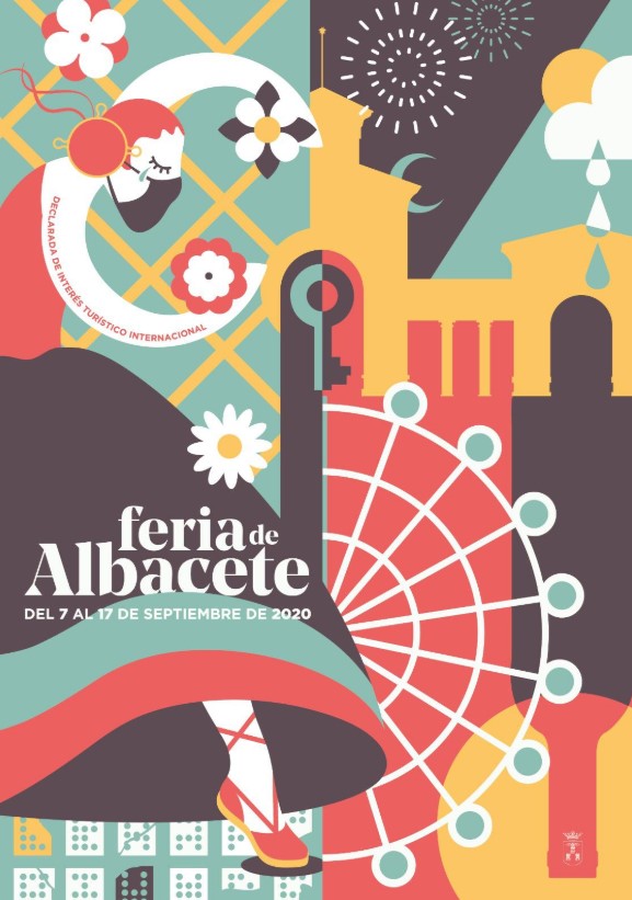 manchega Feria Albacete mascarilla
