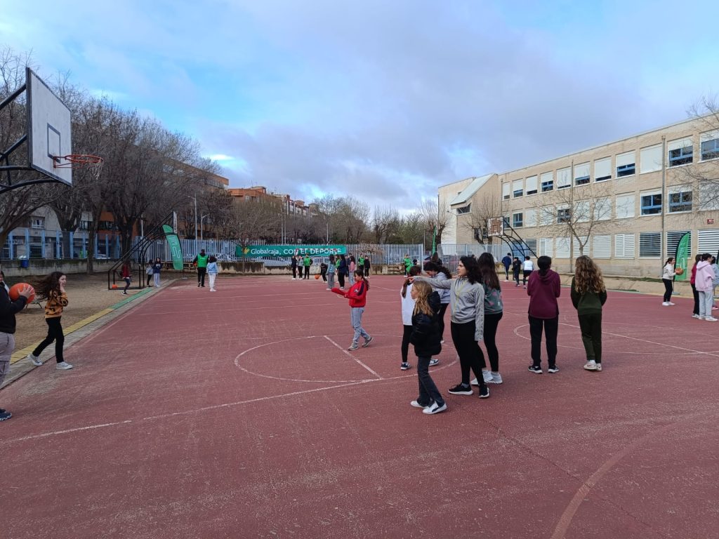 Deporte contra el cáncer en institutos de Albacete